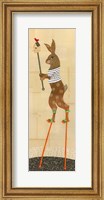 Framed Rabbit on Stilts