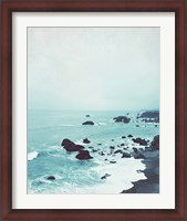 Framed Dusk at the Sea