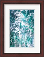 Framed Teal Embrace