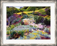 Framed Hillside Garden