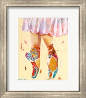 Framed Ballet Slippers