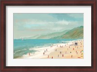 Framed Santa Monica Beach