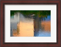 Framed Reflection on the Iowa River No. 1