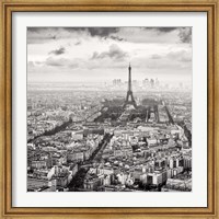 Framed La Tour Eiffel et La Defense