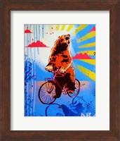 Framed Bear Back Rider