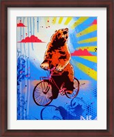 Framed Bear Back Rider