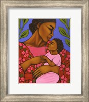 Framed African Mother and Baby