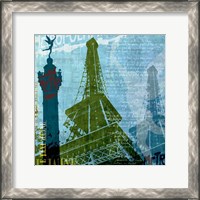 Framed Paris (French Blue)