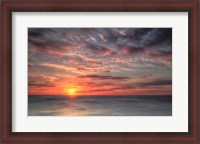 Framed Atlantic Sunrise No. 9
