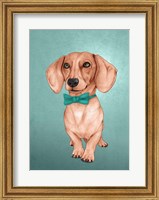 Framed Wiener Dog