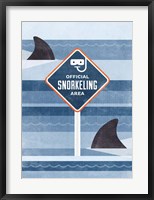 Framed Official Snorkeling Area