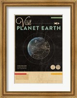 Framed Visit Planet Earth