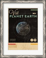 Framed Visit Planet Earth