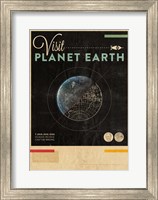 Framed Visit Planet Earth