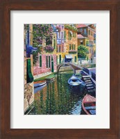 Framed Romantic Canal