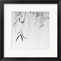 Framed 'Willow Print No. 1' border=