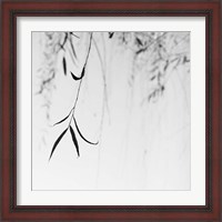 Framed 'Willow Print No. 1' border=