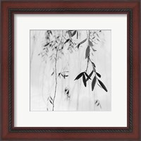 Framed 'Willow Print No. 3' border=