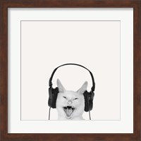 Framed Rockin' Kitten