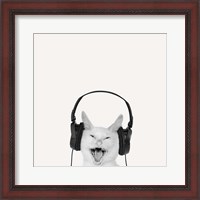 Framed Rockin' Kitten