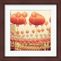 Framed Chinese Lanterns