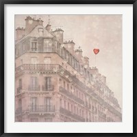 Framed Heart Paris
