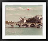 Framed Paris Bridges