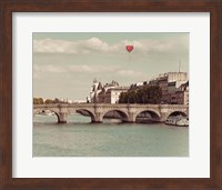 Framed Paris Bridges