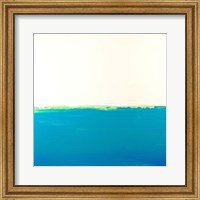Framed Turquoise Sea