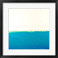 Framed Turquoise Sea