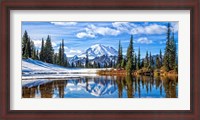 Framed Mt. Rainier Vista