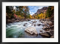 Framed Teton River Rush
