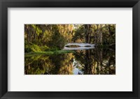 Framed Long White Bridge