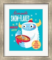 Framed Abominable Snowflakes