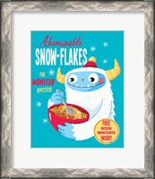 Framed Abominable Snowflakes