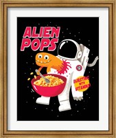 Framed Alien Pops