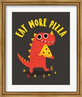 Framed Eat More Pizza