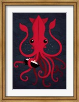 Framed Kraken Attaken