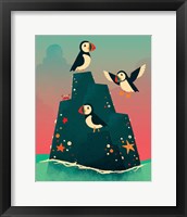 Framed Puffin Rock