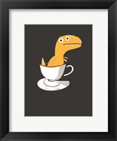Framed Tea Rex