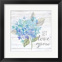 Framed Farmhouse Hydrangea II