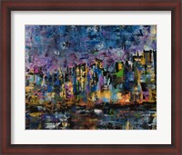 Framed New York Abstract