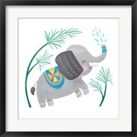 Framed Playful Pals -Elephant