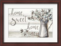 Framed Farmhouse Cotton Home Sweet Home