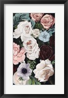 Floral Nocturne I Framed Print