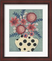 Framed Jamboree Floral II