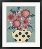 Framed Jamboree Floral II