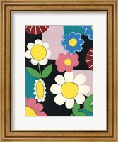Framed Vivid Blossoms I