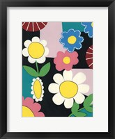 Framed Vivid Blossoms I