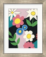 Framed Vivid Blossoms II